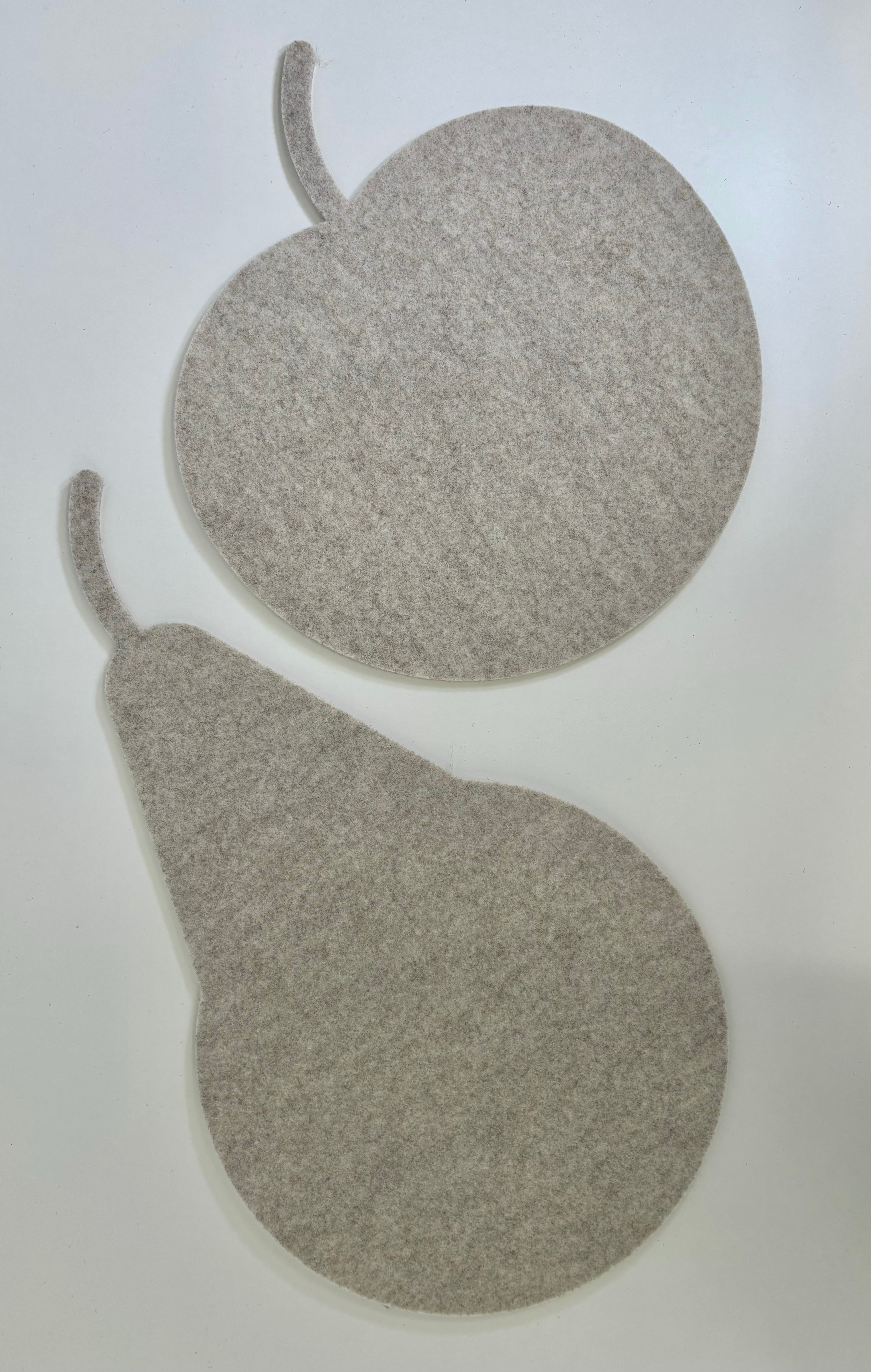 Acoustic felt pear