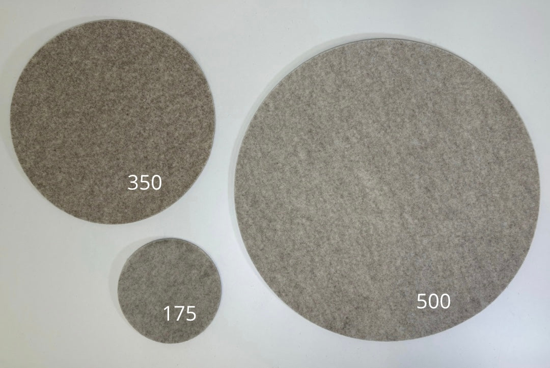 Acoustic felt round