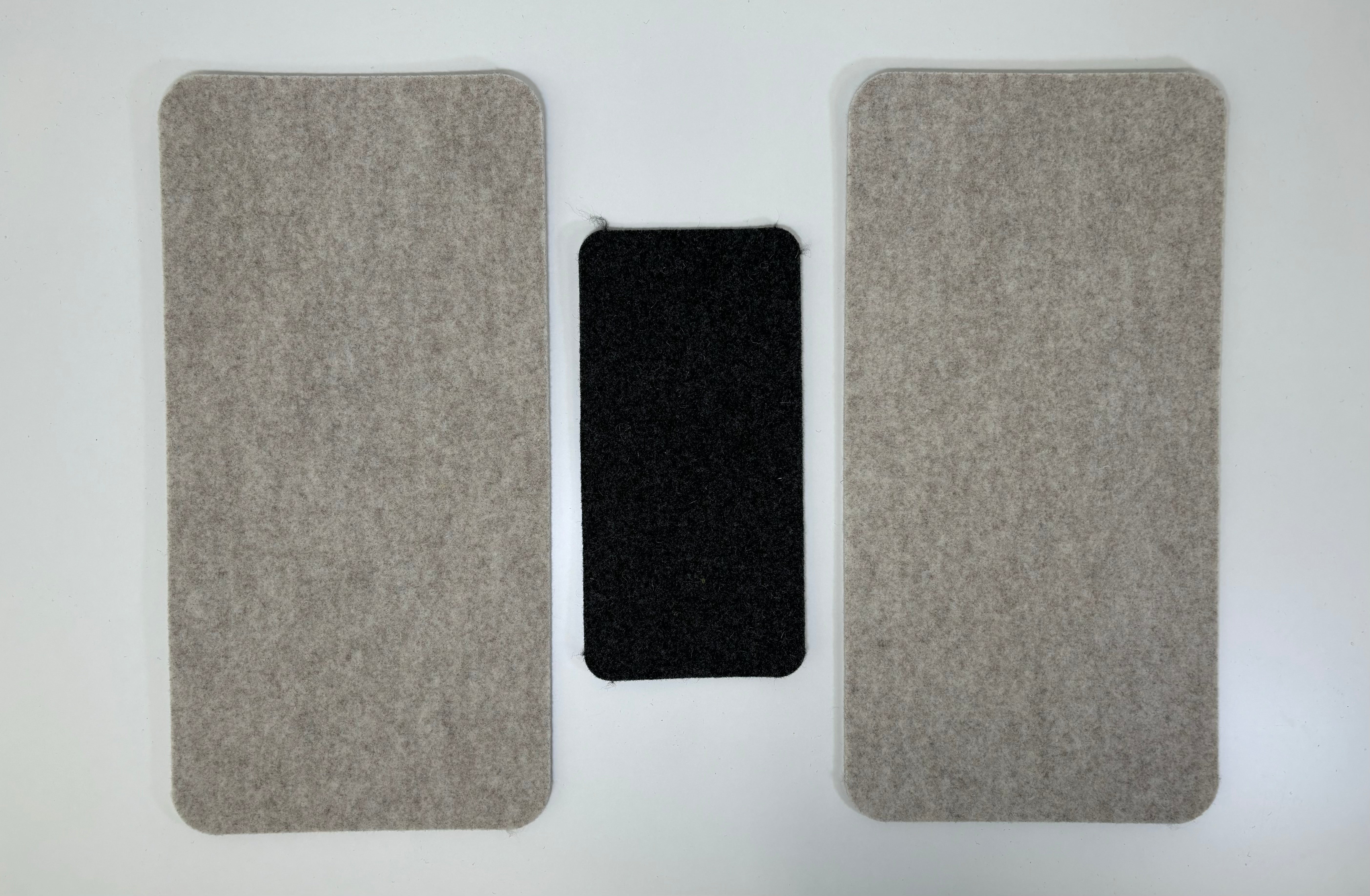 Acoustic felt rectangle