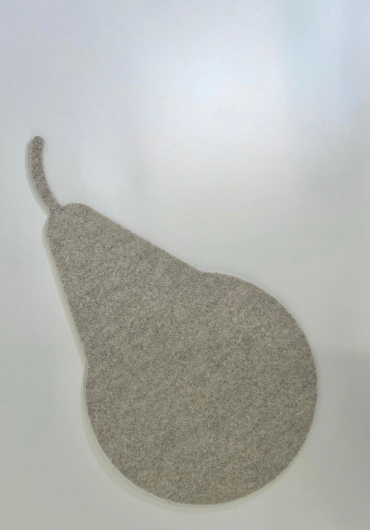 Acoustic felt pear